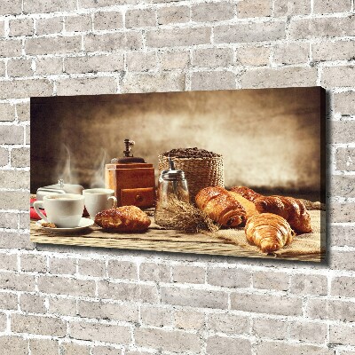 Canvas wall art Breakfast