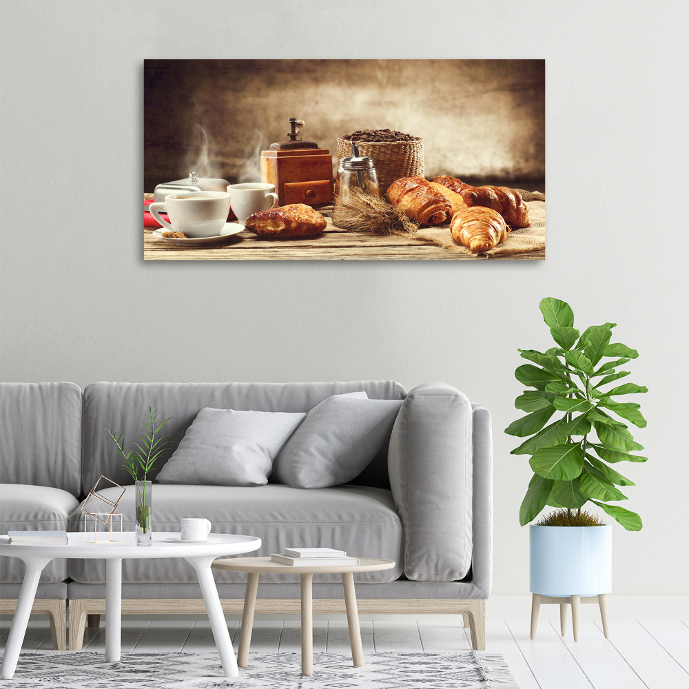 Canvas wall art Breakfast