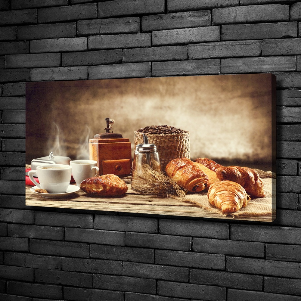 Canvas wall art Breakfast