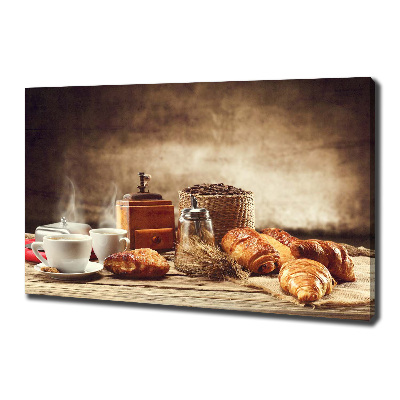 Canvas wall art Breakfast