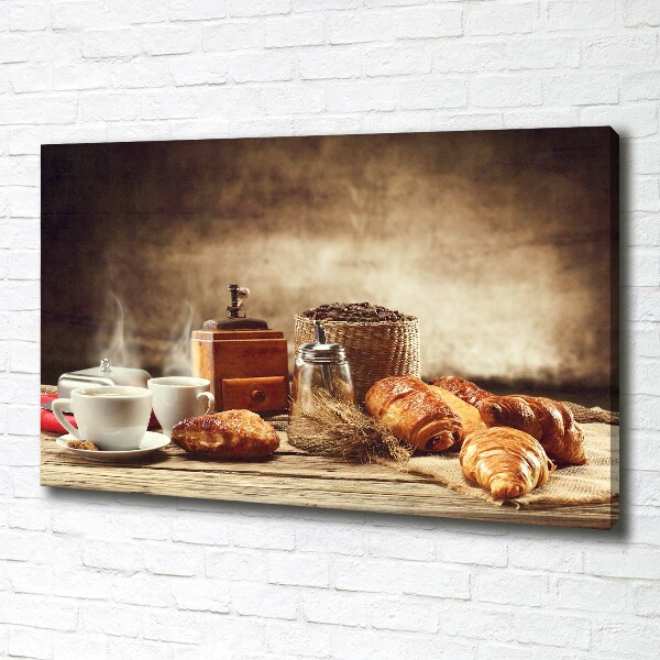 Canvas wall art Breakfast