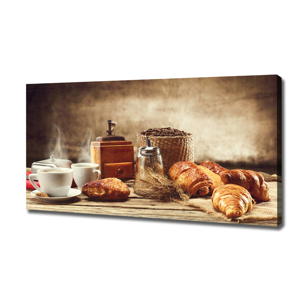 Canvas wall art Breakfast