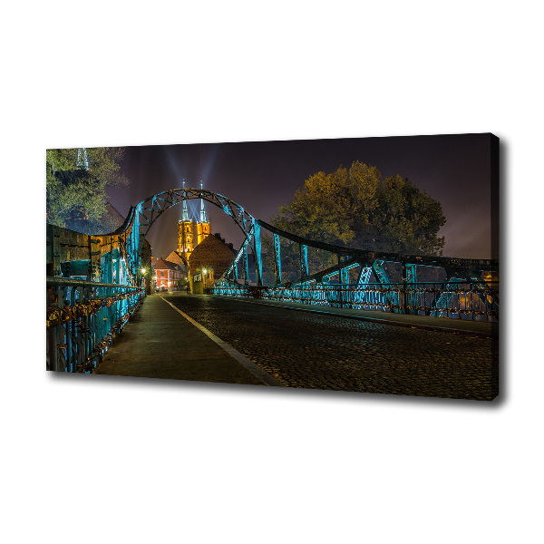 Canvas wall art Bridge of Lovers