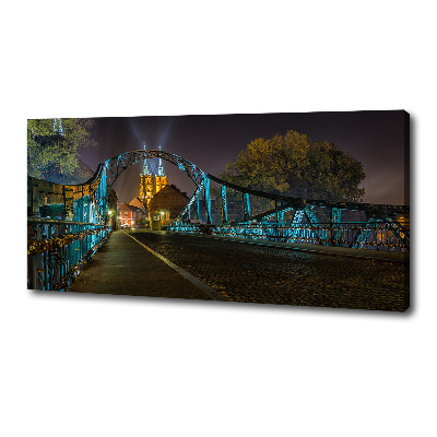 Canvas wall art Bridge of Lovers