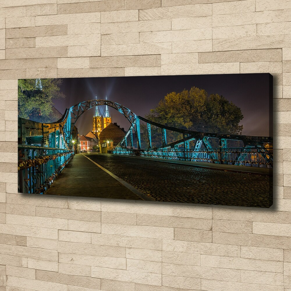 Canvas wall art Bridge of Lovers