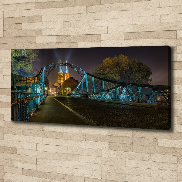 Canvas wall art Bridge of Lovers