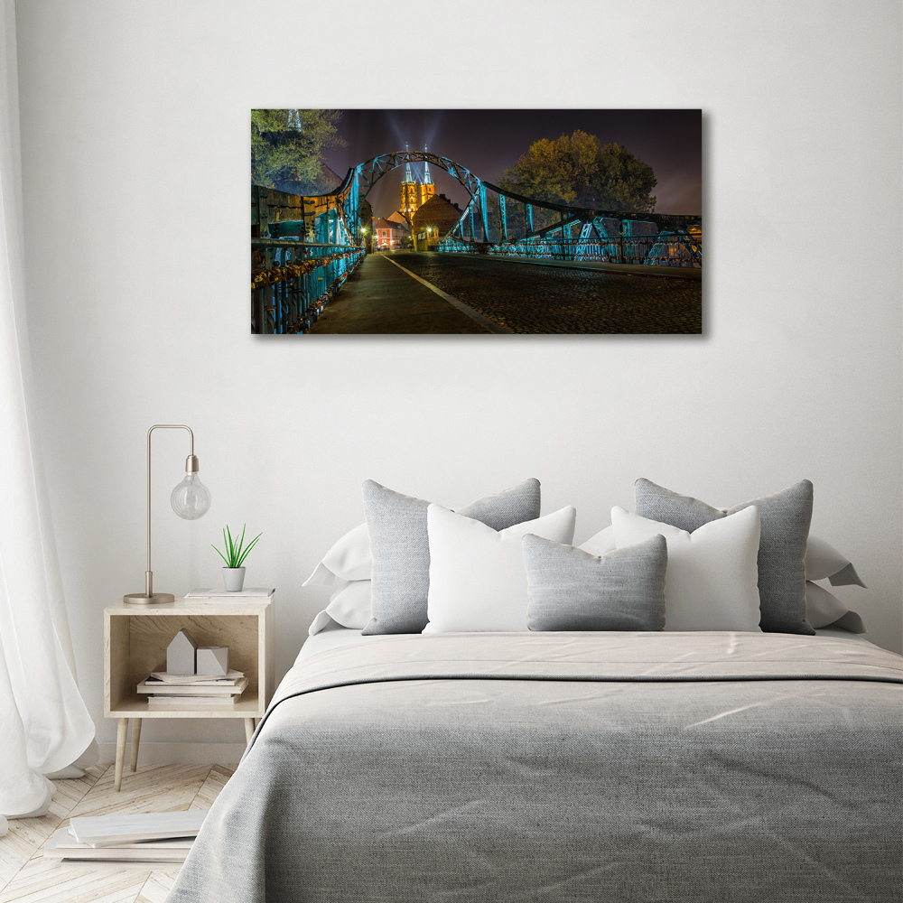 Canvas wall art Bridge of Lovers