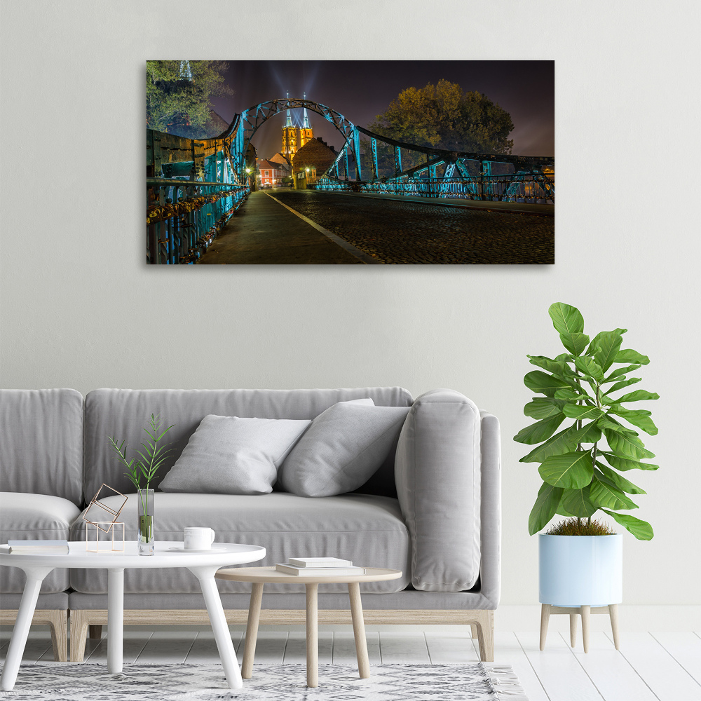 Canvas wall art Bridge of Lovers