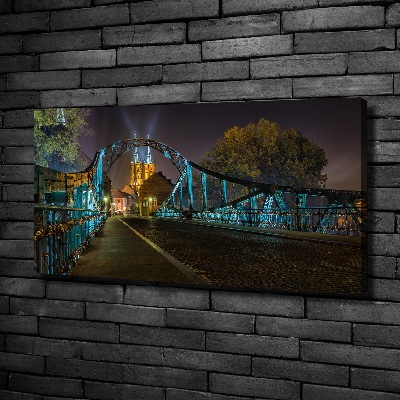 Canvas wall art Bridge of Lovers