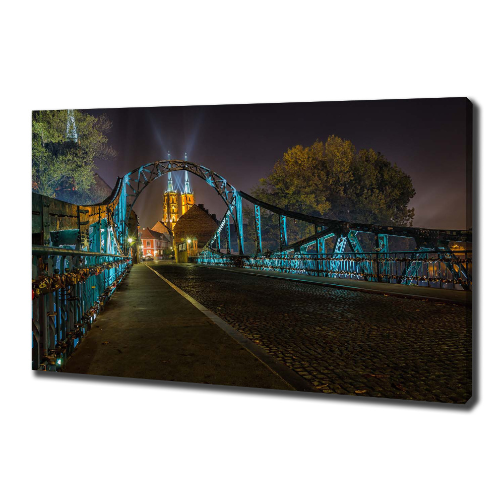 Canvas wall art Bridge of Lovers