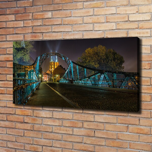 Canvas wall art Bridge of Lovers