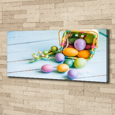 Canvas wall art Easter eggs