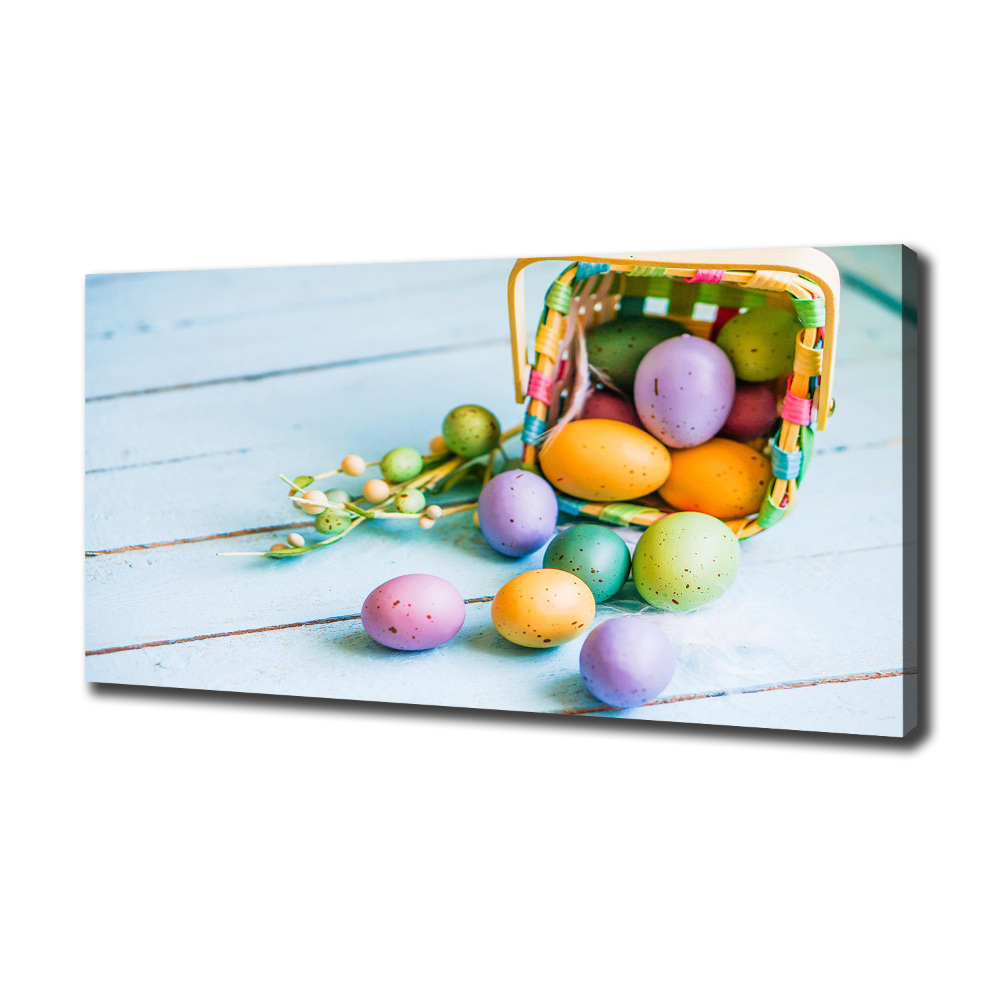 Canvas wall art Easter eggs