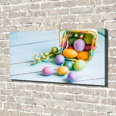 Canvas wall art Easter eggs