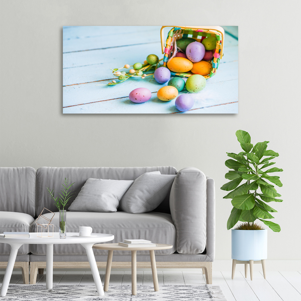 Canvas wall art Easter eggs