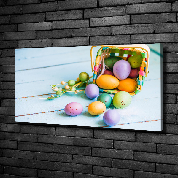 Canvas wall art Easter eggs