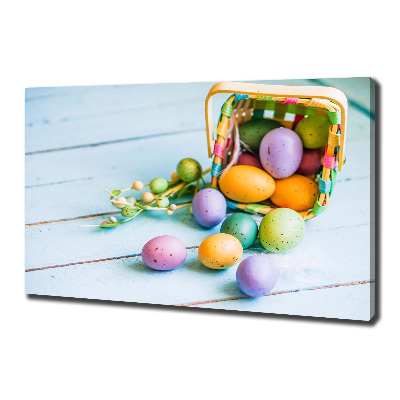 Canvas wall art Easter eggs