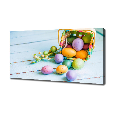 Canvas wall art Easter eggs