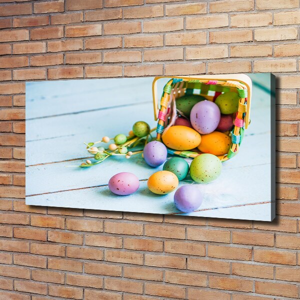 Canvas wall art Easter eggs