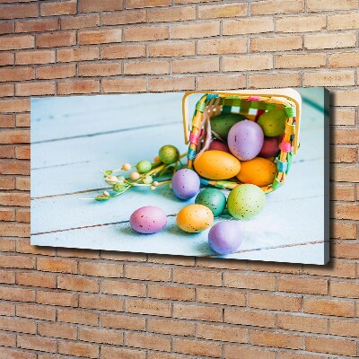 Canvas wall art Easter eggs