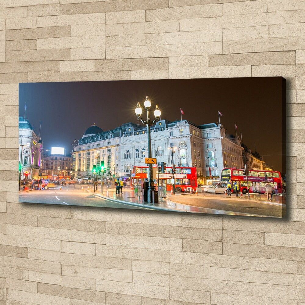 Canvas wall art London at night