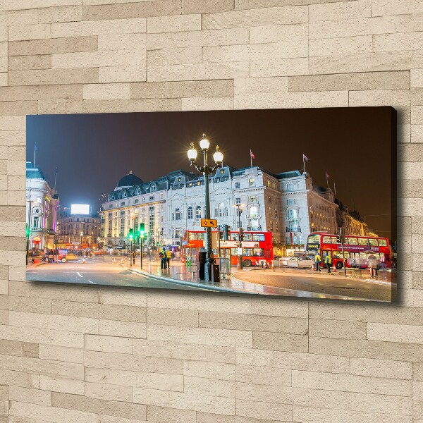 Canvas wall art London at night