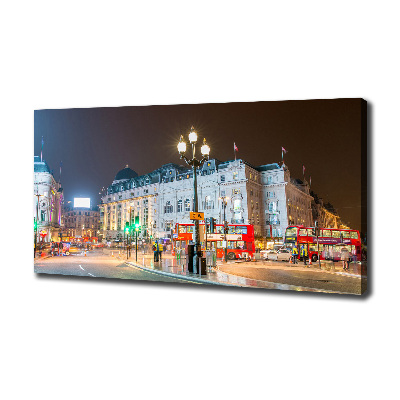 Canvas wall art London at night