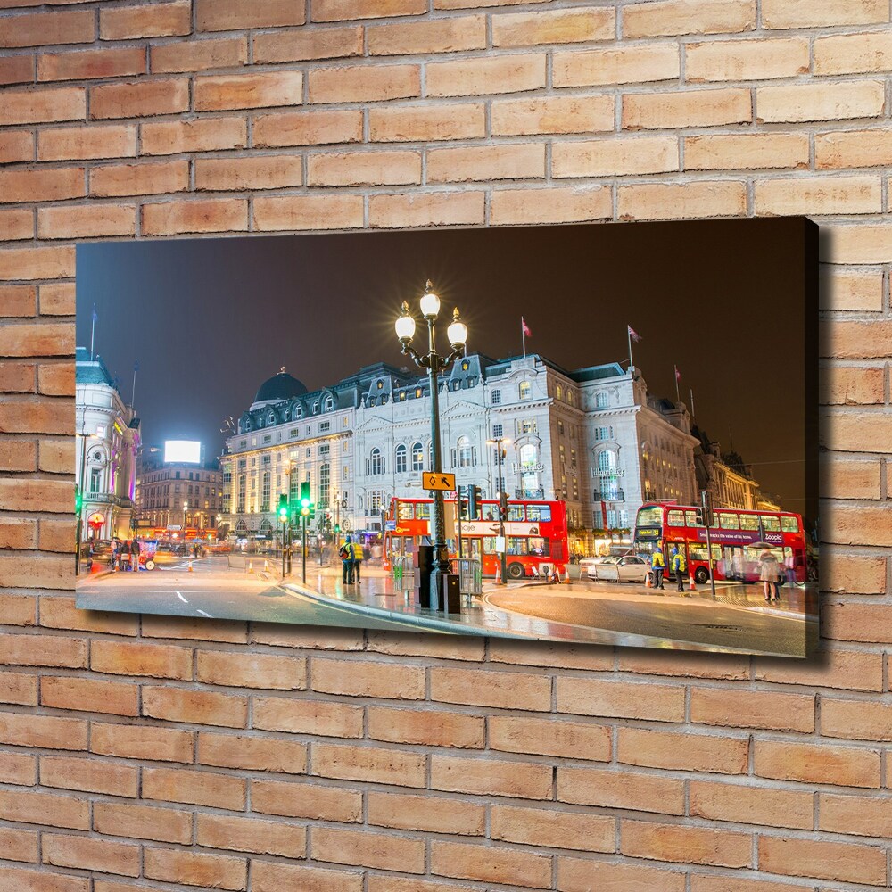 Canvas wall art London at night