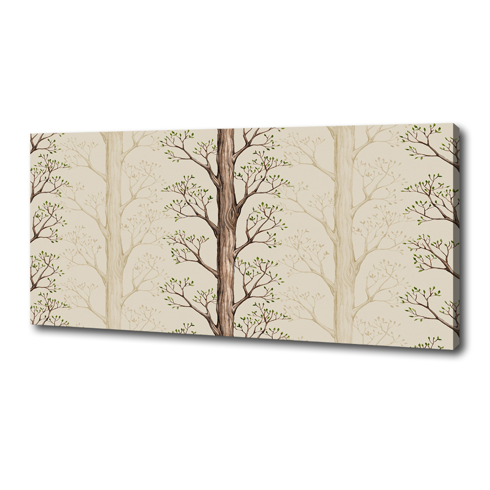 Canvas wall art Trees