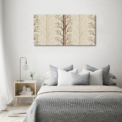 Canvas wall art Trees