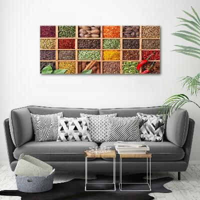 Canvas wall art Spices and herbs