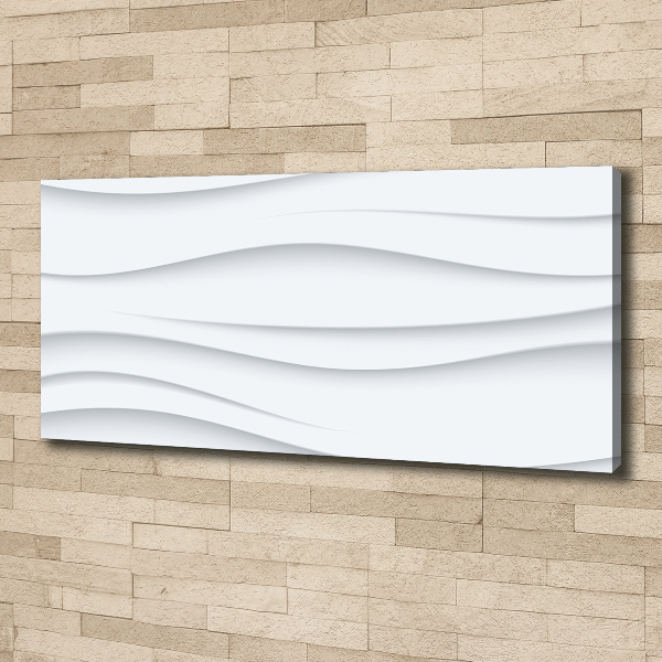 Canvas wall art Wave abstraction