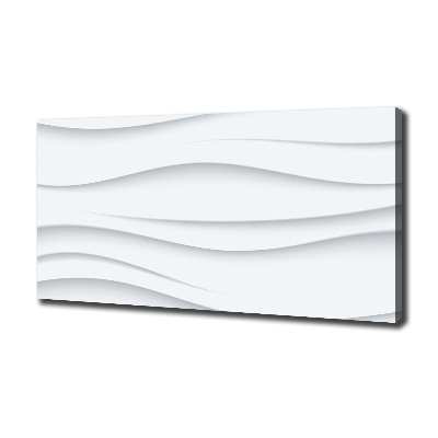 Canvas wall art Wave abstraction