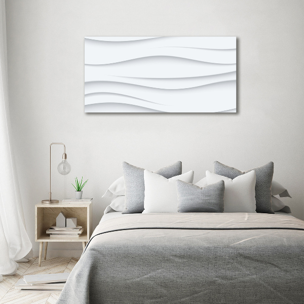 Canvas wall art Wave abstraction