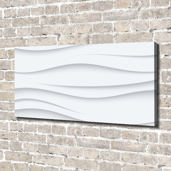 Canvas wall art Wave abstraction