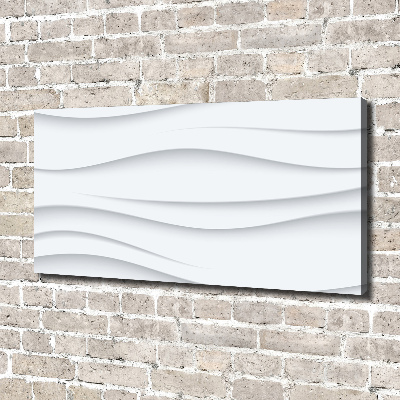 Canvas wall art Wave abstraction