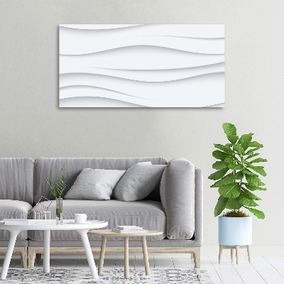 Canvas wall art Wave abstraction