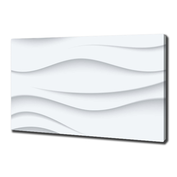 Canvas wall art Wave abstraction