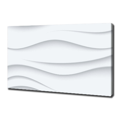 Canvas wall art Wave abstraction