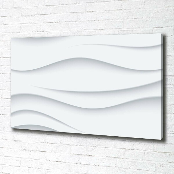 Canvas wall art Wave abstraction