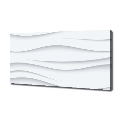 Canvas wall art Wave abstraction