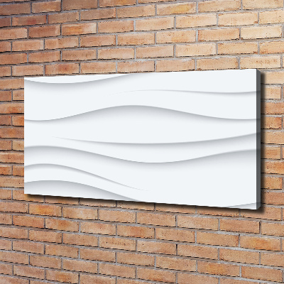 Canvas wall art Wave abstraction