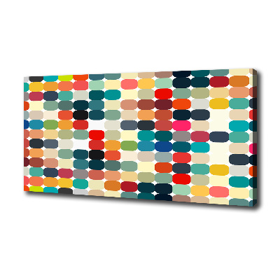 Canvas wall art Geometric background