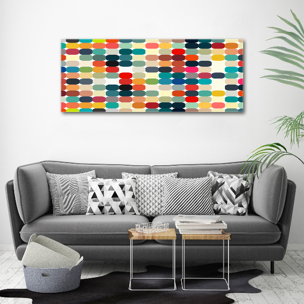 Canvas wall art Geometric background