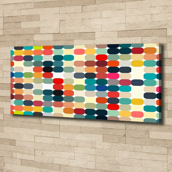 Canvas wall art Geometric background