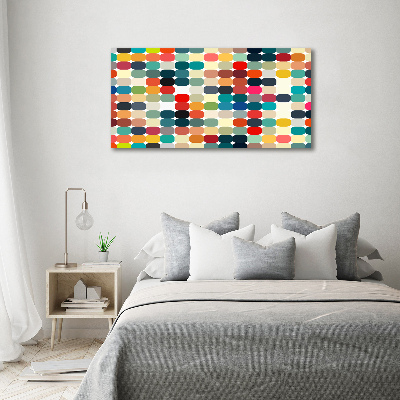 Canvas wall art Geometric background