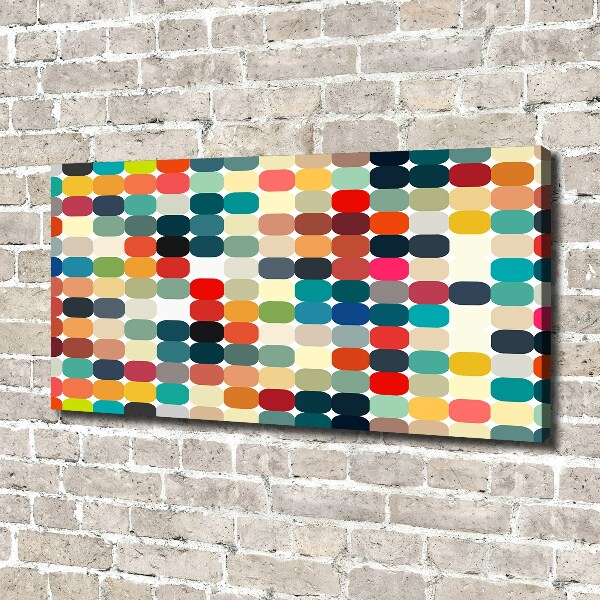 Canvas wall art Geometric background