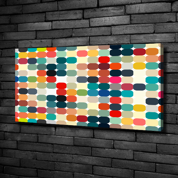 Canvas wall art Geometric background