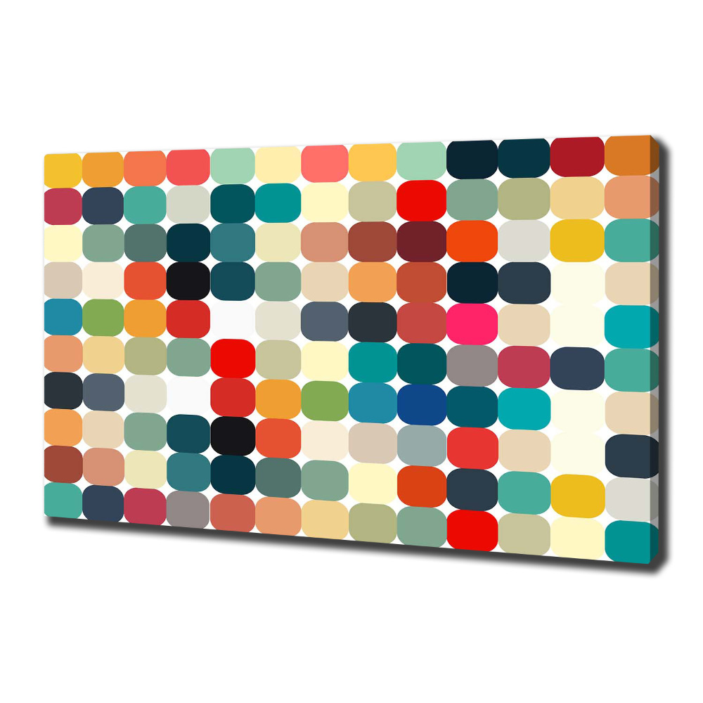 Canvas wall art Geometric background