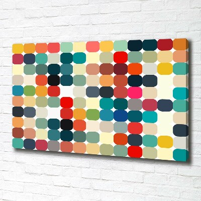 Canvas wall art Geometric background